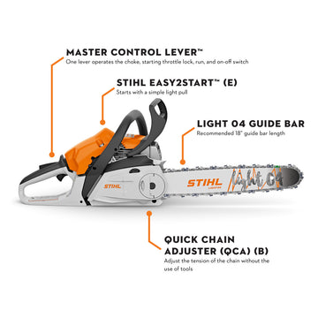 Stihl MS212C-BE Easy2Start Chainsaw 18"