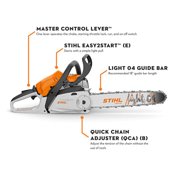 Stihl MS212C-BE Easy2Start Chainsaw 18"
