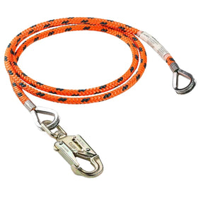Yale 5/8" x 15' Maxi-Flip SS Single Swivel Snap Hook Wirecore Flipline