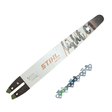 Stihl 14" Rollomatic E Mini Laminated Guide Bar & Chain Set - 1/4", .043", 72 Drive Links