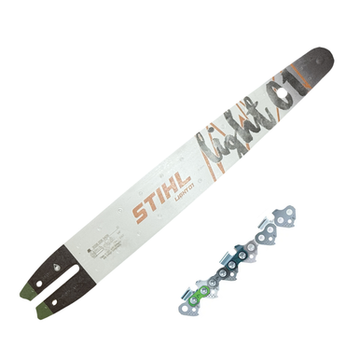 Stihl 14" Rollomatic E Mini Laminated Guide Bar & Chain Set - 1/4", .043", 72 Drive Links