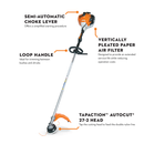 Stihl FS251R Straight Shaft Commercial Weed Trimmer