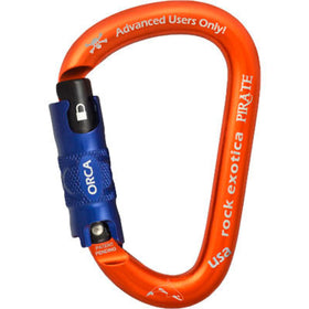 Rock Exotica Pirate Carabiner with O.R.C.A Locking Gate