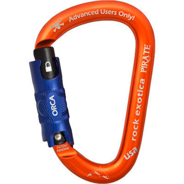 Rock Exotica Pirate Carabiner with O.R.C.A Locking Gate