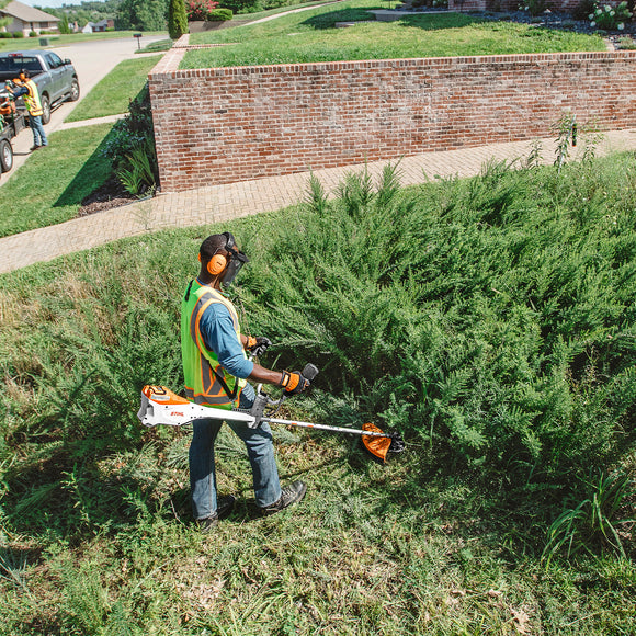 Stihl FSA135 Lithium Ion Commercial Weed Trimmer - Bike Handle