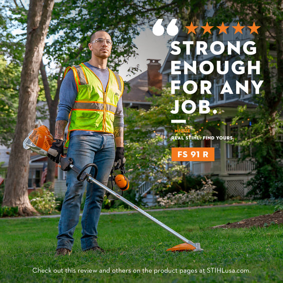 Stihl FS91R Straight Shaft Commercial Weed Trimmer