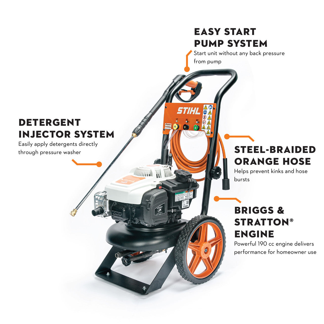 Stihl RB200 2500PSI Gas Pressure Washer | Valley Power Equipment