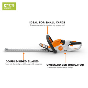 Stihl HSA30 18" Lithium Ion Hedge Trimmer
