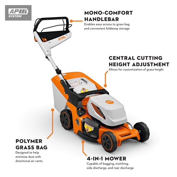Stihl RMA448V Lithium Ion Walk Behind Mower