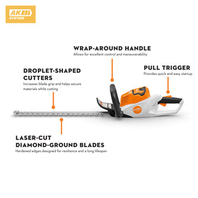 Stihl HSA50 20" Lithium Ion Hedge Trimmer