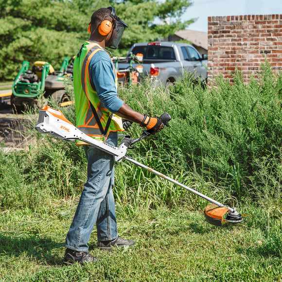 Stihl FSA135 Lithium Ion Commercial Weed Trimmer - Bike Handle