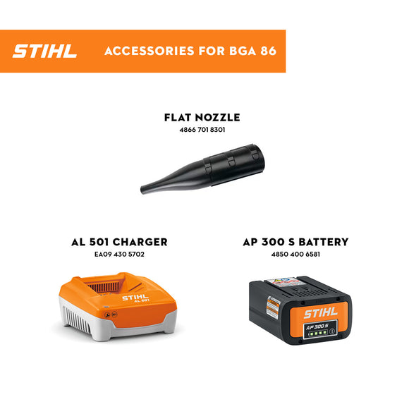Stihl BGA 86 Lithium Ion Handheld Blower