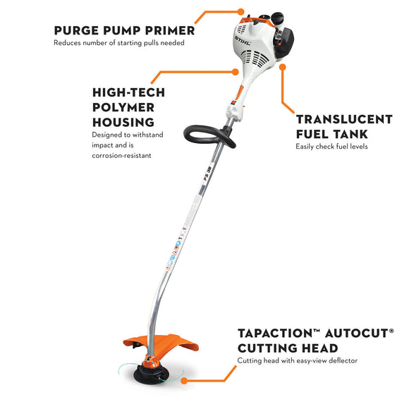 Stihl FS38 Curved Shaft Weed Trimmer