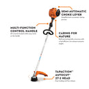Stihl FS70R Straight Shaft Commercial Weed Trimmer