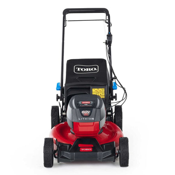 Toro 60V Max* 21" Recycler Self-Propel w/SmartStow Lawn Mower with 6.0Ah Battery