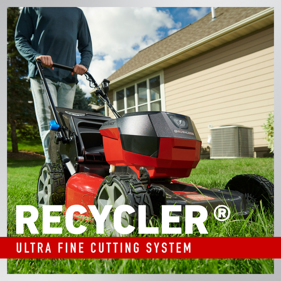 Toro 60V Max* 21" Recycler Self-Propel w/SmartStow Lawn Mower with 6.0Ah Battery