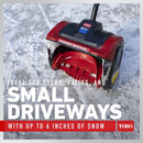 Toro 60V MAX 12" Power Shovel - 2.5Ah Battery Included