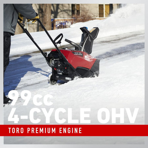Toro 18" Power Clear 518 ZR Gas Snow Blower