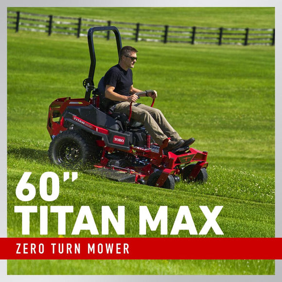 Toro 60" TITAN MAX MyRIDE Zero Turn Mower