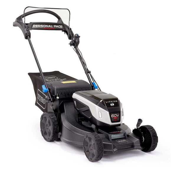 Toro 60V Max* 21" Super Recycler w/Personal Pace & SmartStow Lawn Mower with 7.5Ah Battery