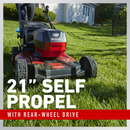 Toro 60V Max* 21" Recycler Self-Propel w/SmartStow Lawn Mower with 6.0Ah Battery