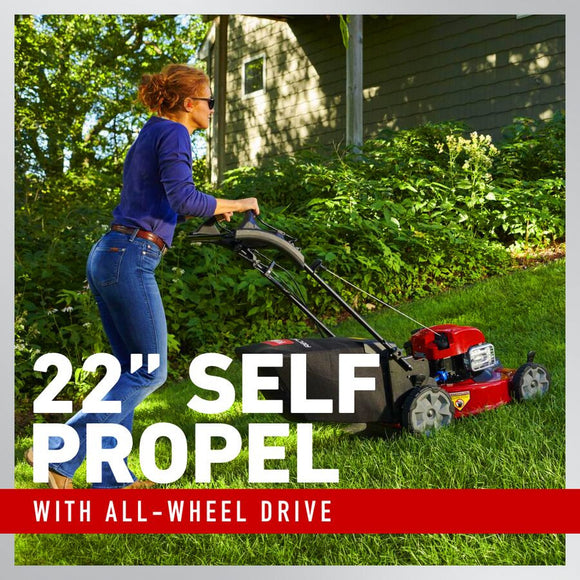 Toro 22" Recycler All Wheel Drive w/Personal Pace Gas Lawn Mower