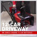 Toro 60V MAX 21" Power Clear e21 Single-Stage Snow Blower - 7.5Ah Battery Included