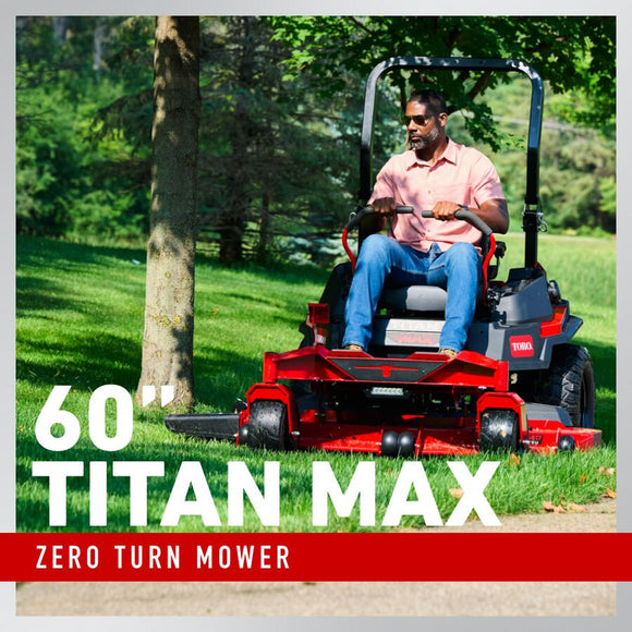 Toro 60" TITAN MAX Zero Turn Mower