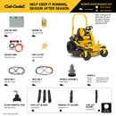 Cub Cadet ZTXS4 48" Ultima Series Zero Turn Riding Mower