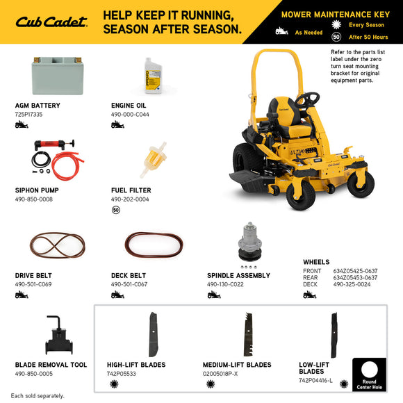 Cub Cadet ZTXS4 54" Ultima Series Zero Turn Riding Mower