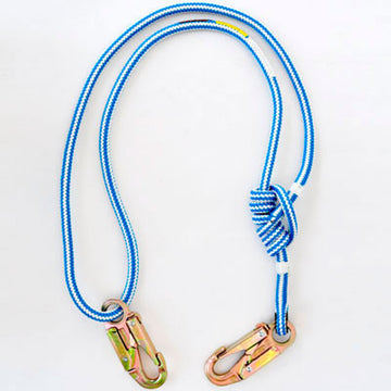 Rope Logic's 4'- 7' Buckstrap Blue Streak Adjustable Lanyard