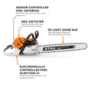 Stihl MS500i Fuel Injected Chainsaw