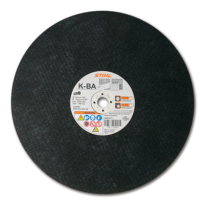 Stihl K-BA ABRASIVE WHEEL GENERAL PURPOSE - 12" diameter, 1" arbor