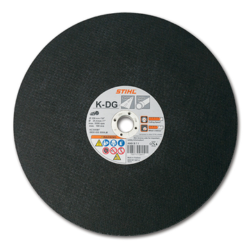 Stihl K-DG - Abrasive Wheel Asphalt & Ductile Iron - 16" diameter, 20mm arbor
