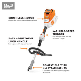 Stihl KMA120R Lithium Ion Kombi System