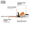 Stihl HSA100 Lithium Ion Hedge Trimmer