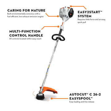 Stihl FS56RC-E Straight Shaft Weed Trimmer