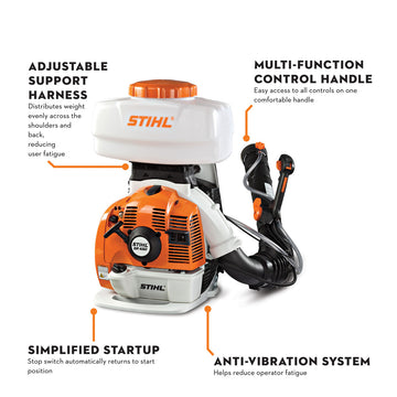 Stihl SR450 Backpack Sprayer - Liquid or Granule