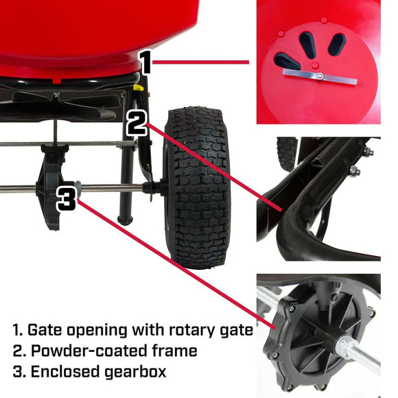 Chapin 100 Pound Contractor Broadcast Turf Spreader