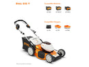 Stihl RMA510V 21" Lithium Ion Self-Propelled Mower