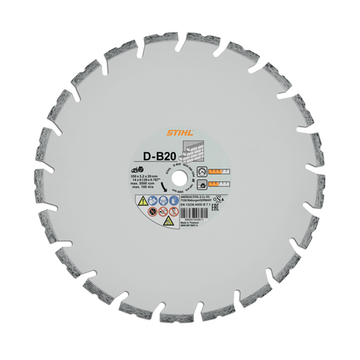 Stihl D-B 20 Diamond Wheel for Concrete Quality Grade - 14" - 14"