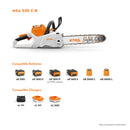Stihl MSA220C-B Lithium Ion Chainsaw