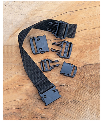 Stihl Waist Extender and Buckles - Replacement - Leg Buckle for Chaps 1"