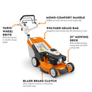 Stihl RM655VS 21" Walk Behind Mower - Blade Brake Clutch