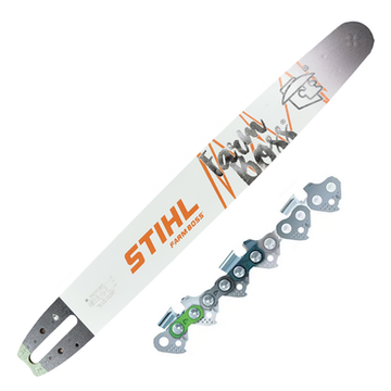 Stihl 20" Light 04 Farm Boss Guide Bar & Chain Set - .325", .050", 81 Drive Links