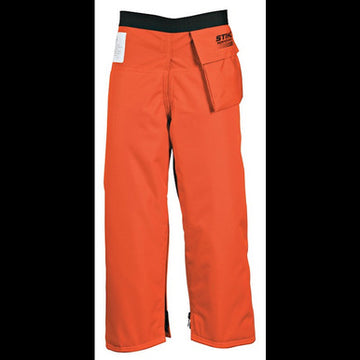 Stihl Dynamic Full Wrap Zip Chainsaw Chaps (Orange)